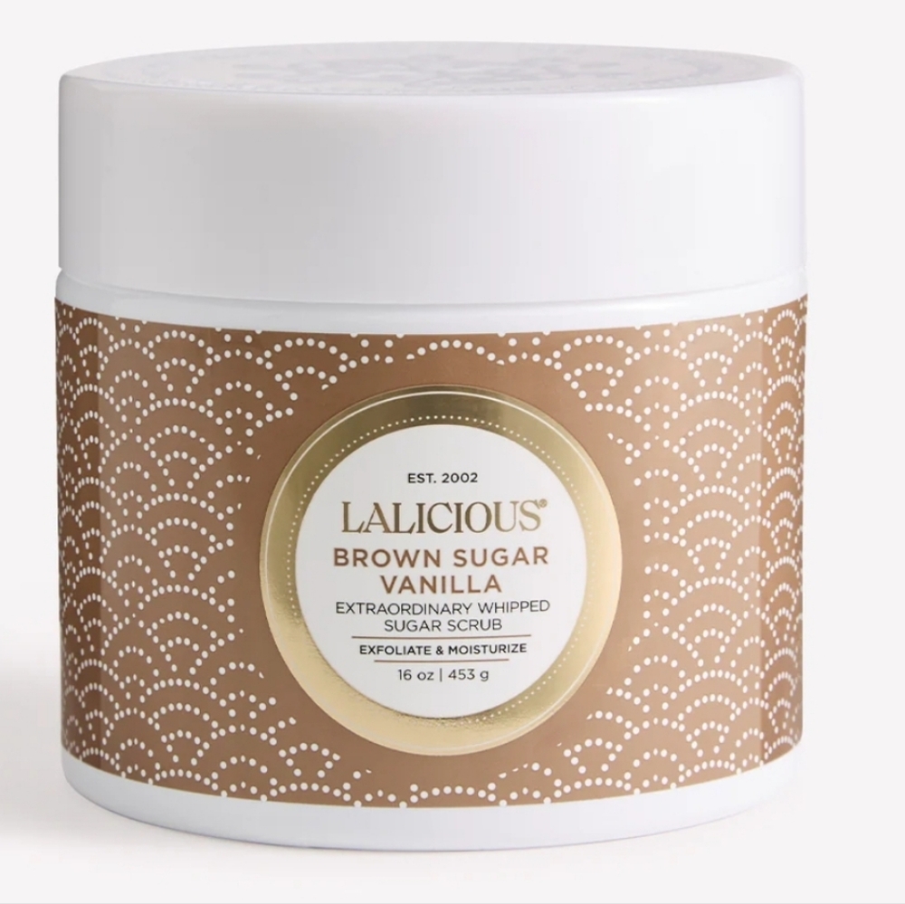LALICIOUS Brown Sugar Vanilla  Whipped Scrub